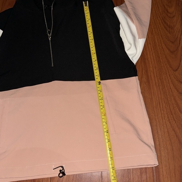 Zara track suit set 2 piece hoodie size S pants jogger size M pullon side stripe - Picture 3 of 15